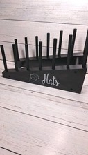 Hat Organizer For Baseball Caps Wood Freestanding Hat Rack 