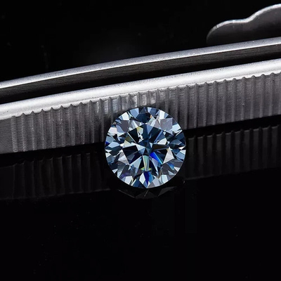 #ad 3 Ct Natural Royal Blue Diamond Round Cut 9.50 mm VVS1 D Grade Certified B13 $49.49