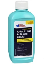 GOOD NEIGHBOR PHARMACY ANTACID LIQUID NEW IN BOTTLE 12 Fl Oz ORIGINAL FLAVOR