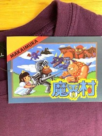 Makaimura Capcom Shimamura T-Shirt Famicom Ll Set Of 2 Japan Japan