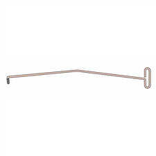 Steck 32910 Bigeasy Classic Stick 55 Inch Coated Long Reach Positioning Tool