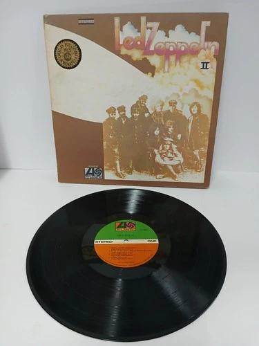 Led Zeppelin II 2 Vinyl Record LP Album 1969-'70 Terre Haute CTH No RL (Tested)