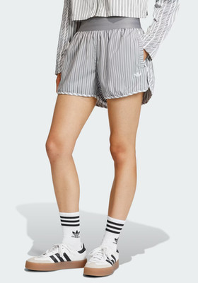 adidas Originals Poplin Shorts Women Lifestyle Casual Loose Pant AsiaFit KC8871