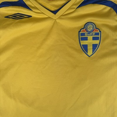 Schweden 2008/2009/2010 Heim Fußball Trikot Herren Medium - Original