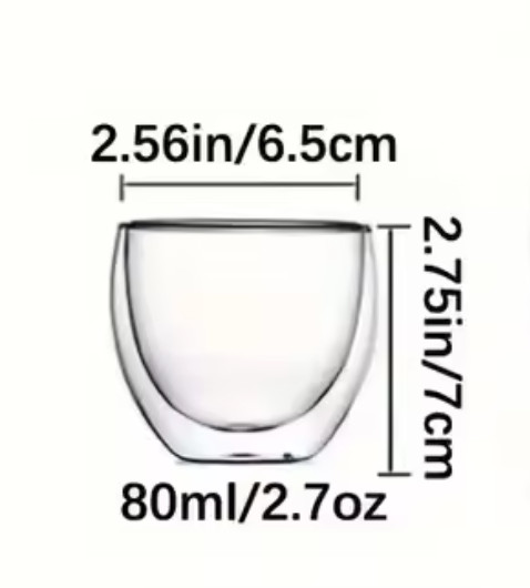 Tasses espresso double paroi design pour pause café - 4