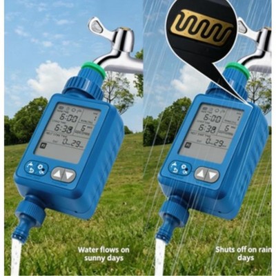 Rain Sensor Water Timer Automatic Irrigation Controller Large Screen Garden