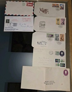 Czech Republic FIRST DAY Cover  1966 x3 And Various US Stamped Envelopes 