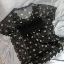 Vintage Comme des Gar ons Tricot Short Sleeve Blouse