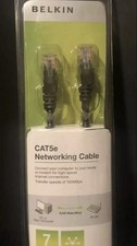 Belkin 7 Foot CAT5e Networking Ethernet Cable RJ45 Male/Male 2009 NEW