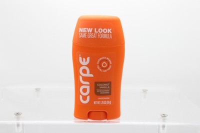 Carpe New Orange Container Antiperspirant Deodorant 1.76oz - CHOOSE SCENT