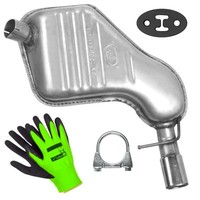 Endtopf Auspuff FüR Volvo S60 1 Limousine 2.0 2.4 T 2.4 2.4 D 2.5 T (2001-2010)