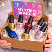 6x OPI Nail Polish Mystery Box Bundle Random Colours Surprise Set