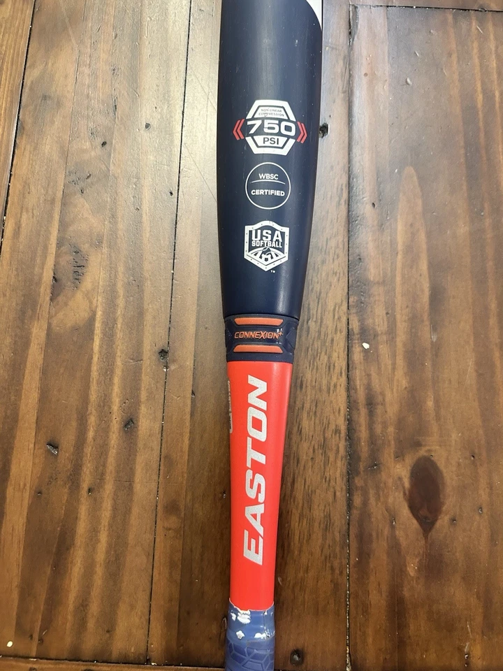 Bate de softbol Easton Ghost 2022 cargado rojo blanco azul 25,5 oz asa ee. uu. sp21ghrwb Foto 2 de 4