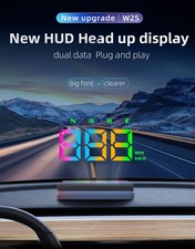 Gps Car Hud Digital Speedometer Overspeed Alarm Universal For All Vehicles