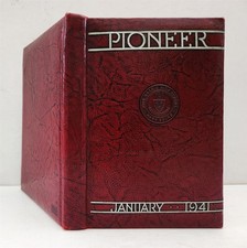 1941 vintage JOHN HARRIS HIGH SCHOOL harrisburg pa YEARBOOK pioneer DINK KNUDSEN