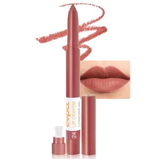 evpct Fairest Nude Brown Lip Liner Crayon Pencils Set for Women, Matte Lip St...