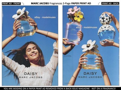 MARC JACOBS Fragrances 2-Page PRINT AD Summer 2017 KAIA GERBER Alasdair McLellan