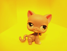 Littlest Pet Shop 2005 Gray Cat Paw-up #74 (A8)