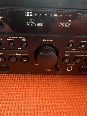 Marantz PMD 505 Professional Duel Cassette Deck Used Working