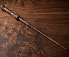 Handmade Brown Magic Wand Prop,Magic Wand Harry Potter Expect 2nd Picture