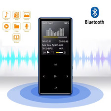 Bluetooth MP4/MP3 Player unterstützt MP3, WA...