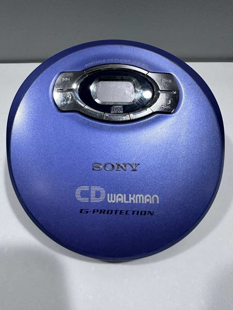 SONY ソニー CD WALKMAN ウォークマン D-EJ855 ブルー Sony Blue Personal CD Players for sale | eBay