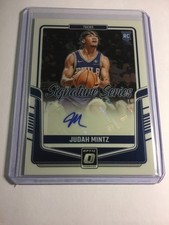 2024-25  Optic - Signature Series Judah Mintz, Judah Mintz #SS-MNT (AU, RC)