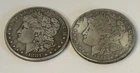 1881/1888 One Dollar Fine Silver Morgan"S"Collectiable Souvenir Coin. set of 2