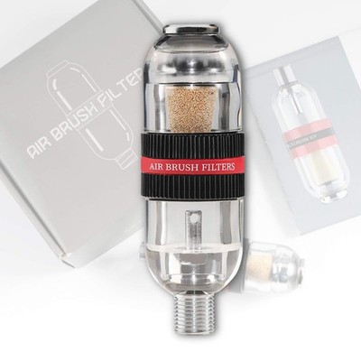 SAGUD Airbrush New Premium In-Line Mini Air Filter Brush Water... 