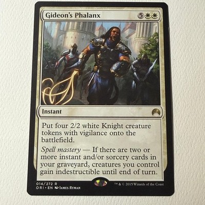 GIDEON'S PHALANX MTG MAGIC ORIGINS 14 RARE LP