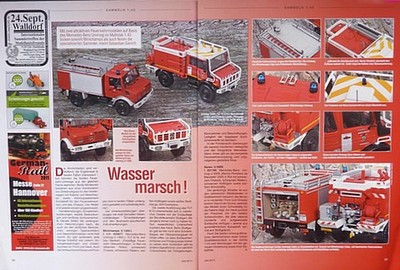 UNIMOG 1300 L + U 5000 in 1-43 von Minichamps / Norev..ein Modellbericht #1109m