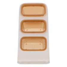 2 Pcs Paintbrush Desktop Storage Box Artist Holder Vanity Organizer Tool