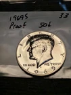 1969-S Proof Kennedy Half Dollar     40% SILVER     ** From Proof Set **