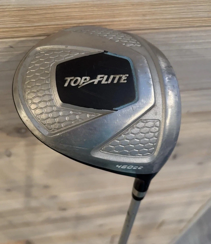 Top-Flite Driver 460cc Women's Flex Graphite Shaft Blue Silver w/ HC — 43" RH - Image 3 of 4