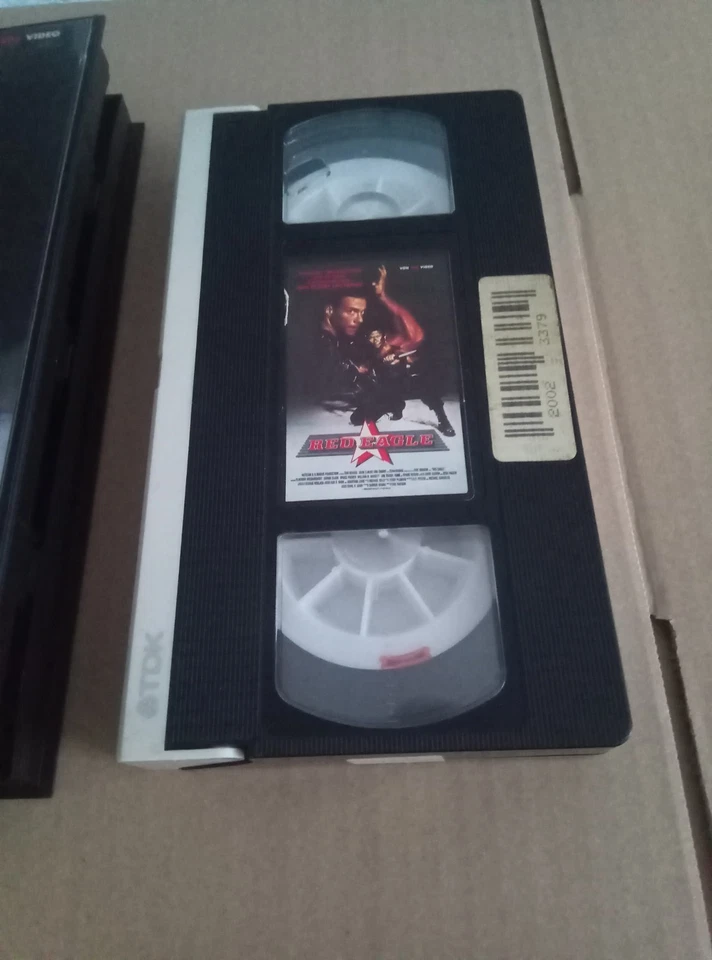 VHS Kassette - Red Eagle - VPS Video - Großbox mit Weiße Klappe - Van Damme RAR! - Bild 4 von 4