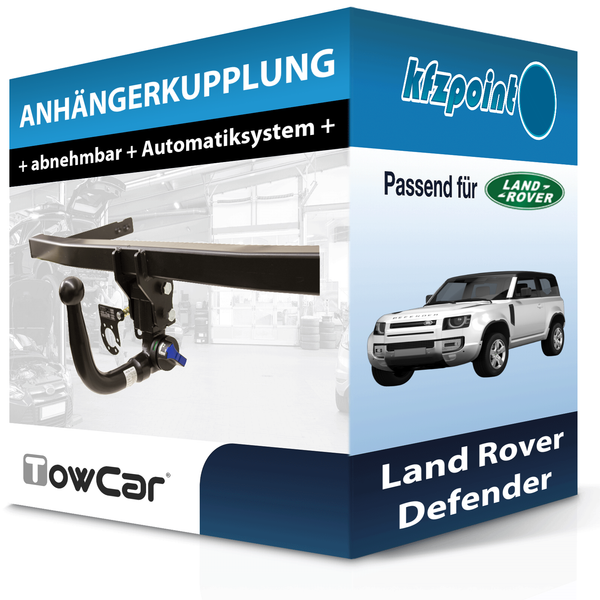 Towcar AnhäNgekupplung Abnehmbar Passend für Land Rover Defender 09.2019-Jetzt-image