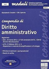 Compendio di diritto amministrativo Laperuta, Lilla
