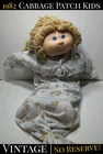 ✨VINTAGE✨ 1978/1982 Xavier Roberts Cabbage Patch Kids Doll Blue Eyes Coleco