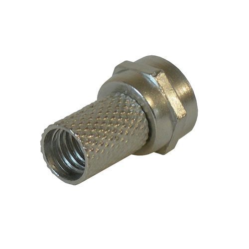 10er Pack, F-Typ Koaxial Schraubstecker F-Stecker Himmel Satellit Luftkabel - Bild 1 von 1