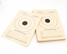Lot of 60+ NRA Ranger Paper Shooting Targets 8"x5.5" National Rifle Association