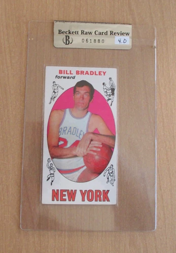 1969-70 Topps Bill Bradley BGS 4 Raw Card Review sealed #43