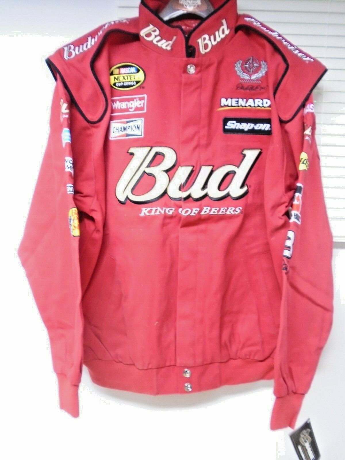 Chase Authentic NASCAR LARGE Red Jacket 