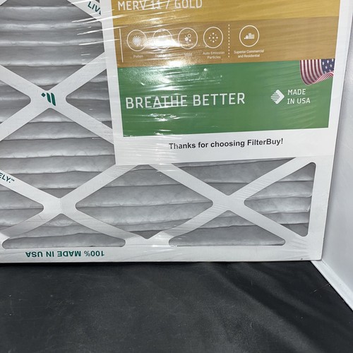 Filterbuy 14x25x1 Pleated Air Filters, Replacement for HVAC AC Furnace (MERV 13) - Picture 3 of 9