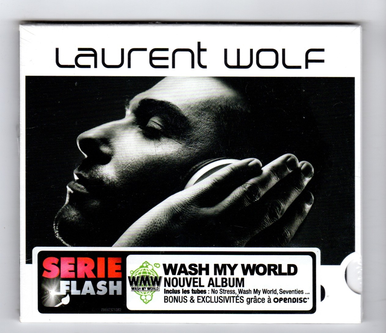 (IA593) Laurent Wolf, Wash My World - 2008 sealed CD