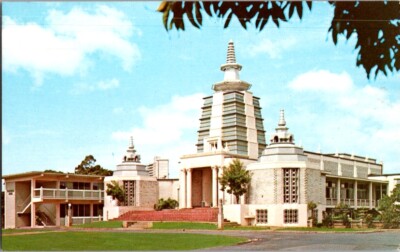 Vintage Postcard Soto Zen Temple Hawaii Honolulu HI                        D-440