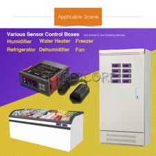 AC 110 230V 10A SHT2000 Thermostat Temperature Humidity Hygrometer Controller-