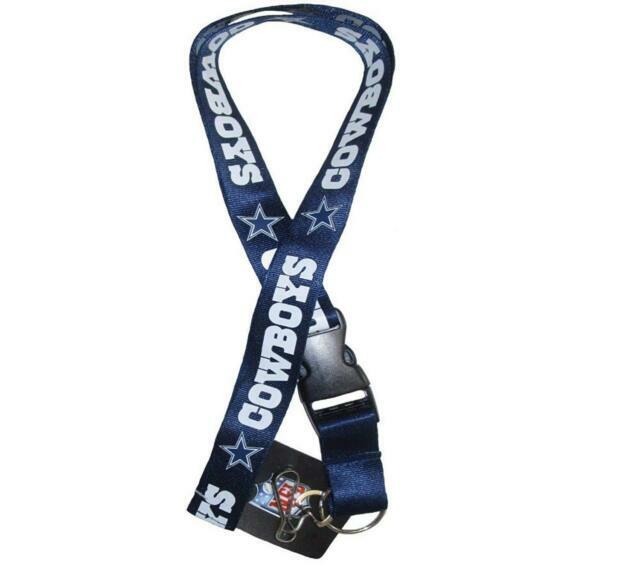 Safety Breakaway Clip Dallas Cowboys Lanyard Keychain NFL Souvenir Key Ring for sale online eBay