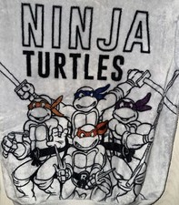 Teenage Mutant Ninja Turtles Plush Sweatshirt Gray Kids Large 11-13 Nickelodeon