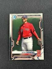 2021 Bowman Chrome Prospects JETER DOWNS Base #BCP-169  - Boston Red Sox