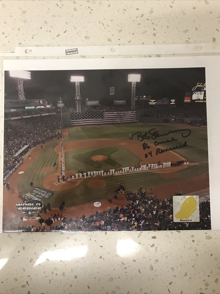 5 AUTOS DE LOS SOX ROJOS CON CERTIFICADO DE AUTENTICIDAD - STANLEY MOLESTO LONGBORG MCAULLIFE BOYD SERIE MUNDIAL 2004 Foto 2 de 4